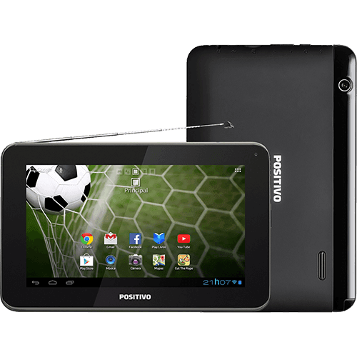 Tudo sobre 'Tablet Positivo T701 com TV Digital 8GB Wi-Fi Tela 7" Android 4.2 Processador Cortex A9 Dual-core 1.0 GHz'