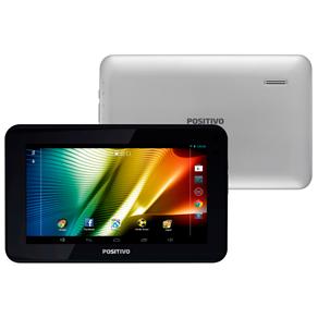 Tablet Positivo T705 Preto com Tela 7”, 4GB, Câmera, Wi-Fi, Suporte à Modem 3G, Android 4.4 e Processador de 1GHz - Tablet Positivo T705 Preto com Tel