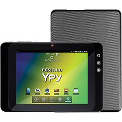 Tablet Positivo YPY Claro com Android 2.3 Wi-Fi e 3G Tela 7'' e Memória Interna 10GB