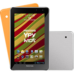 Tablet Positivo YPY Kids 07STB com Android 4.0 Wi-Fi Tela Multi-Touch 7" Câmera Integrada e Memória Interna 16GB