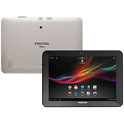 Tablet Positivo YPY L1050 16GB Wi-fi + 3G Tela 10.1" Android 4.1 Processador Cortex A9 Dual-core 1.5 GHz - Prata