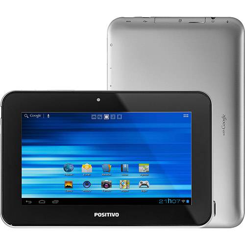 Tudo sobre 'Tablet Positivo YPY L700+ 8GB Wi-fi Tela 7" Android 4.1 Processador Cortex A9 1.0 GHz - Prata'