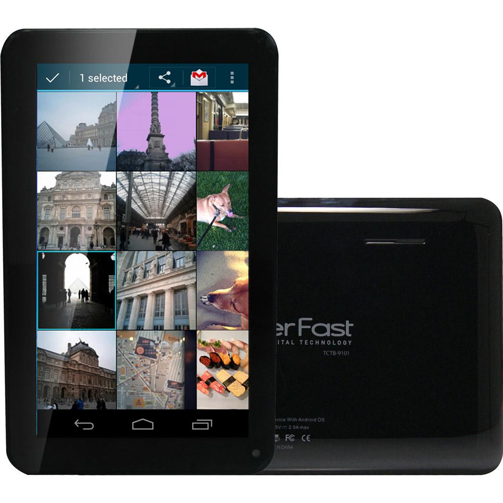 Tablet Powerfast TCTB-9101 Wi-fi Tela 9" Android 4.0 Processador Cortex A8 1.2 GHz- Preto