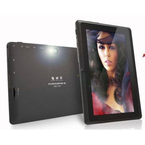 Tablet Powerpack Pmd 7307 (Preto) / Tela de 7''/ 8Gb de Memória / Câmera 0.3MP