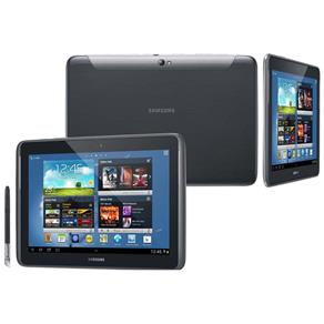 Tablet Samsung Galaxy Note 10.1 N8010 Cinza com Tela 10.1", Processador Quad Core de 1.4 GHz, 16GB, Câmera 5MP, Wi-Fi, AGPS, S-Pen e Android 4.0