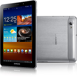 Tablet Samsung Galaxy P6800 com Android 3.2 Wi-Fi e 3G Tela 7,7'' Touchscreen e Memória Interna 16GB