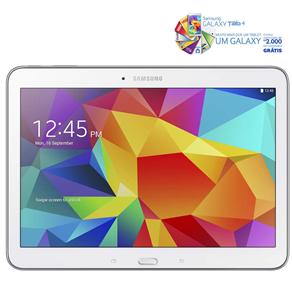 Tablet Samsung Galaxy Tab 4 3G com Tela 10.1” T531, 16GB, Processador Quad Core 1.2 Ghz, Câmera 3MP, Wi-Fi, GPS e Android 4.4 - Branco