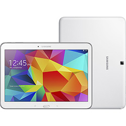 Tablet Samsung Galaxy Tab 4 T531N 16GB Wi-fi + 3G Tela 10.1" Android 4.4 Processador Qualcomm Quad-core 1.2 GHz - Branco