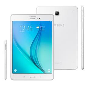 Tablet Samsung Galaxy Tab a 4G SM-P355M com S Pen, Tela 8”, 16GB, Câmera 5MP, GPS, Android 5.0, Processador Quad Core 1.2 Ghz – Branco
