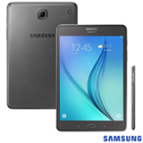 Tablet Samsung Galaxy Tab a Cinza com 8, 4G, Android 5.0, Processador Quad-Core 1.2 GHz e 16 GB