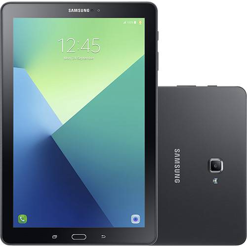 Tamanhos, Medidas e Dimensões do produto Tablet Samsung Galaxy Tab a SM-P585M 16GB Wi-Fi 4G Tela 10.1" Android Processador Octa-Core - Preto