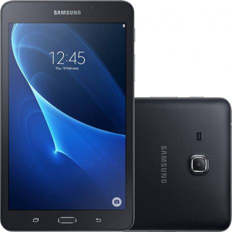 Tablet Samsung Galaxy Tab a T285 8GB 4G Tela 7" Câmera de 5 MP Android Quad-Core 1.5GHz - Preto