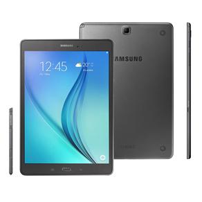 Tablet Samsung Galaxy Tab a Wi-Fi SM-P550 com S Pen, Tela 9.7”, 16GB, Câmera 5MP, GPS, Android 5.0, Processador Quad Core 1.2 Ghz – Cinza