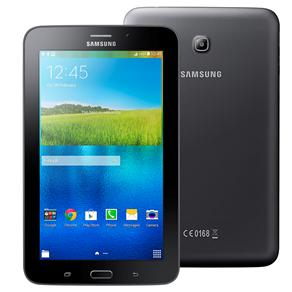 Tablet Samsung Galaxy Tab e 7.0 3G SM-T116 com Tela 7”, 8GB, Câm. 2MP, AGPS, Bluetooth e Android 4.4 e Processador Quad Core de 1.3GHz - Preto