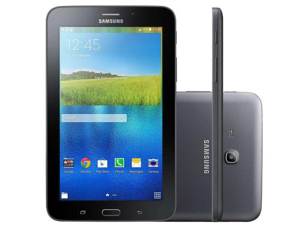 Tablet Samsung Galaxy Tab e 8GB 7” 3G Wi-Fi - Android 4.4 Quad Core Câmera Integrada