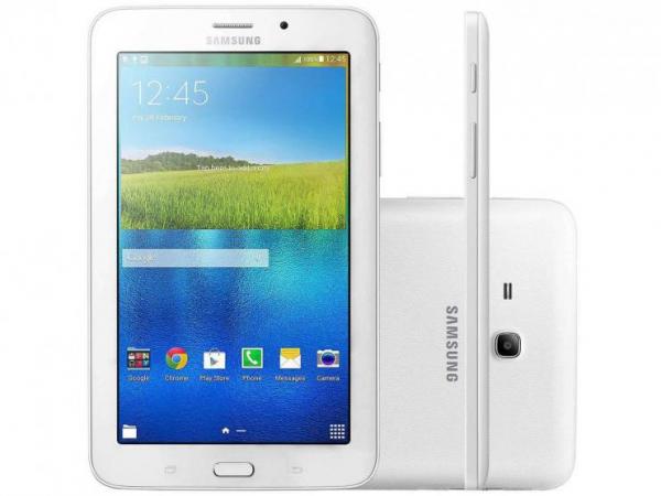 Tablet Samsung Galaxy Tab e 8GB Tela 7 Wi-Fi - Android 4.4 Proc. Quad Core Câmera Integrada