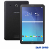 Tablet Samsung Galaxy Tab e Preto com 9,6", 3G, Wi-Fi, Android 4.4, Processador Quad-Core 1.3 GHz e 08 GB