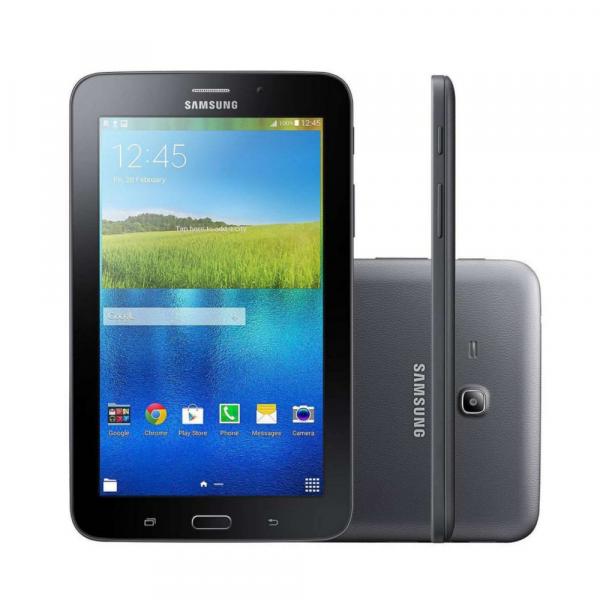 Tablet Samsung Galaxy Tab e T116B, Preto, Memória 8GB, Tela 7.0", Android 4.4 - Wi-Fi + 3G