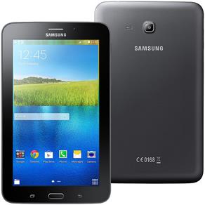 Tablet Samsung Galaxy Tab e T113NU, Android 4.4 Quad Core 1.3GHz 8GB Câmera 2.0MP Wi-Fi Tela 7, Preto