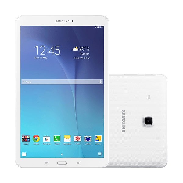 Tablet Samsung Galaxy Tab e T561M 8GB Wi-Fi + 3G Tela 9.6" Android 4.4 Quad-Core - Branco