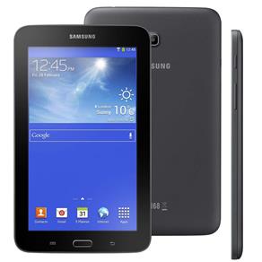 Tablet Samsung Galaxy Tab 3 Lite SM-T110N Preto com Tela 7”, Wi-Fi, 8GB, Processador Dual Core de 1.2GHz, Câmera 2MP, AGPS, Bluetooth e Android 4.2 -