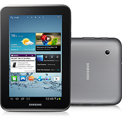 Tablet Samsung Galaxy Tab 2 P3110 com Android 4.0 Wi-Fi Tela 7'' Touchscreen e Memória Interna 16GB