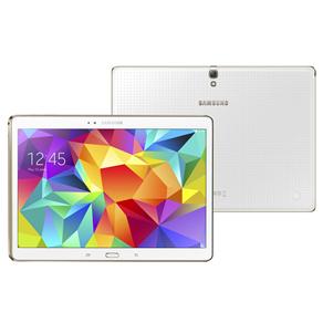 Tablet Samsung Galaxy Tab S com Tela 10.5” Super Amoled, 4G, 16GB, Processador Octa-Core, Câmera 8MP, Wi-Fi, A-GPS e Android 4.4 - Branco
