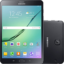 Tamanhos, Medidas e Dimensões do produto Tablet Samsung Galaxy Tab S2 T715 32GB Wi-Fi 4G Tela 8'' Android 5.0 Processador Octa Core - Preto