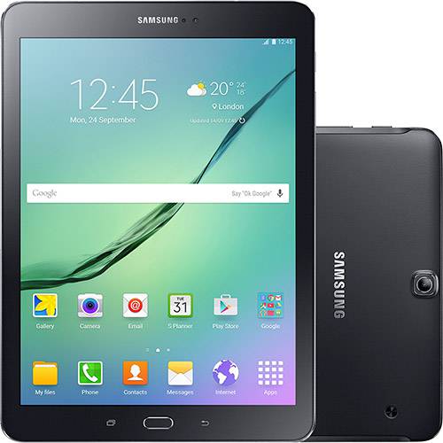 Tudo sobre 'Tablet Samsung Galaxy Tab S2 T815 32GB Wi-fi 4G Tela AMOLED 9.7'' Android 5.0 Processador Octa Core 1.9 Ghz+1.3GHz - Preto'
