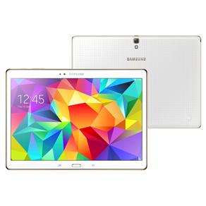 Tablet Samsung Galaxy Tab S Wi-Fi com Tela 10.5” Super Amoled, 16GB, Câmera 8MP, GPS, Android 4.4 e Processador Octa-Core - Branco
