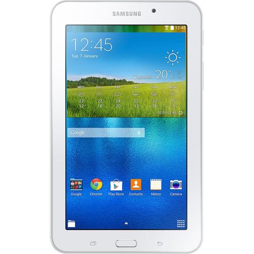 Tablet Samsung Galaxy Tab T113 Quad Core 1.3ghz 8gb Android 4.4 Wi-fi 7 Branco