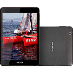 Tablet Semp Toshiba TA7801W 8GB Wi Fi Tela 7.85" Android 4.2 Processador Cortex A9 Quad Core 1.6 Ghz - Cinza