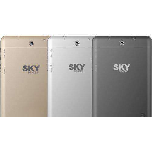 TABLET SKY Devices Platinum VIEW - 7" Dual Chip 3G Wi-Fi 8GB/1GB Android 7.0 - DOURADO
