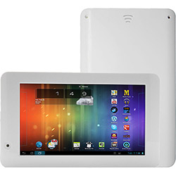 Tablet Space BR com Android 4.0 Wi-Fi Tela 7" Touchscreen e Memória Interna 8GB