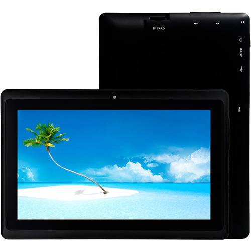 Tudo sobre 'Tablet Space BR Orion Small 556545 4GB Wi-fi Tela 7" Android 4.2 Processador Dual Core 1.0 GHz - Preto'
