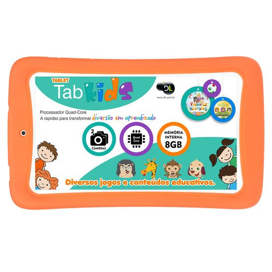 Tablet Tab Kids DL, 7, 8GB, Branco - TP264BLJ