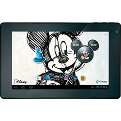 Tablet TecToy Magic Disney TT2500 com Android 4.0 Wi-Fi Tela 7" Touchscreen e Memória Interna 8GB
