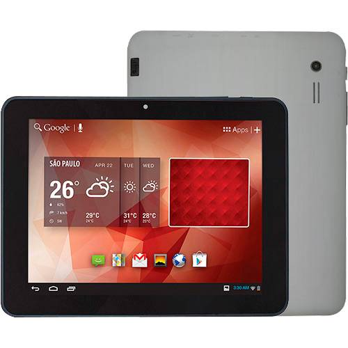Tudo sobre 'Tablet Tectoy Octopus TT-2800 8GB Wi-fi Tela 8" Android 4.1 Processador Dual Core 1.5 GHz - Prata'