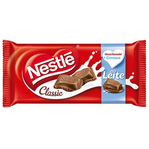 Tablete Chocolate Classic Leite 125g - Nestlé