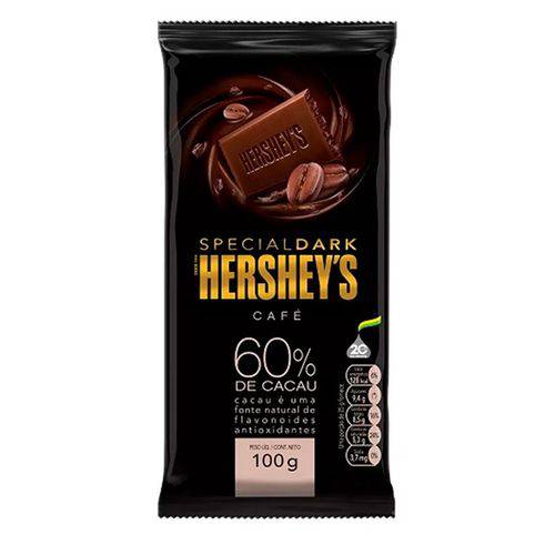 Tudo sobre 'Tablete Chocolate Special Dark 60% Cacau - Café'