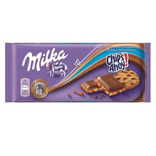Tablete de Chocolate Ahoy 100g - Milka