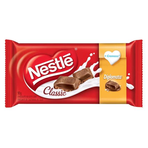 Tablete de Chocolate ao Leite Diplomata 90g - Nestlé