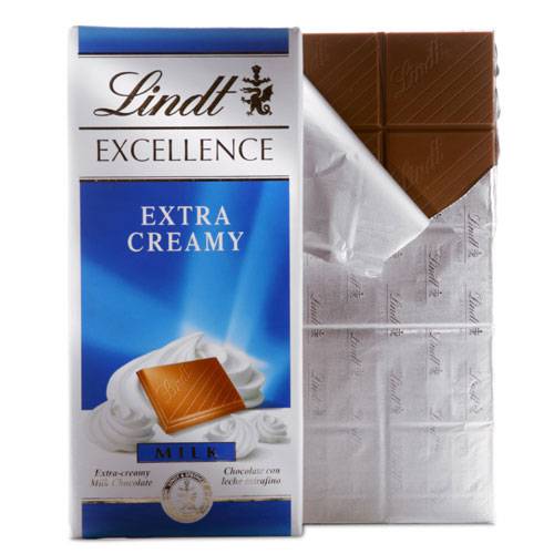 Tablete Excellence Extra Milk Chocolate 100g - Lindt