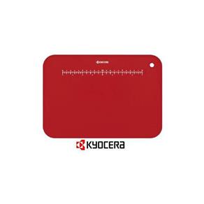 Tábua de Corte Vermelha em Polipropileno 30 X 21 X 2 Cm CC-99RD Kyocera - ÚNICA
