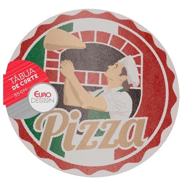 Tábua de Vidro para Pizza 35cm Pizzaiolo Fh13015 Euro Home