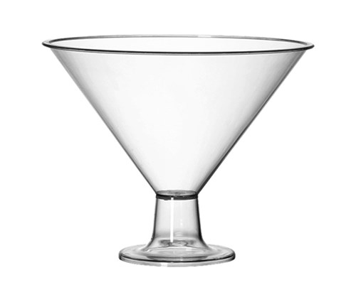 Taça Martini Gigante - para Guloseimas - Mesa - Acrílico Cristal