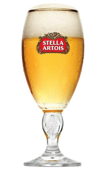 4 Taças Copos Stella Artois - Embalagem Individual - Ambev