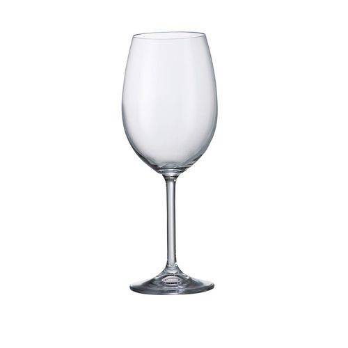 Taça Vinho Branco Bohemia Cristal C/titânio 350ml Cx. 6pç