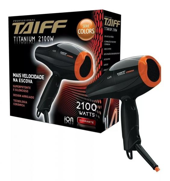 Taiff Secador - Titanium Colors 2100W Laranja