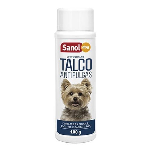 Talco Antipulgas 100G Sanol Dog